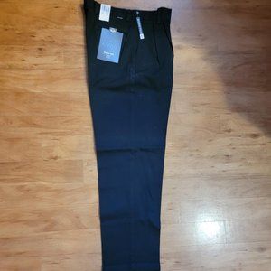 NWT Dockers Stretch Black Khakis Size 34 x 32